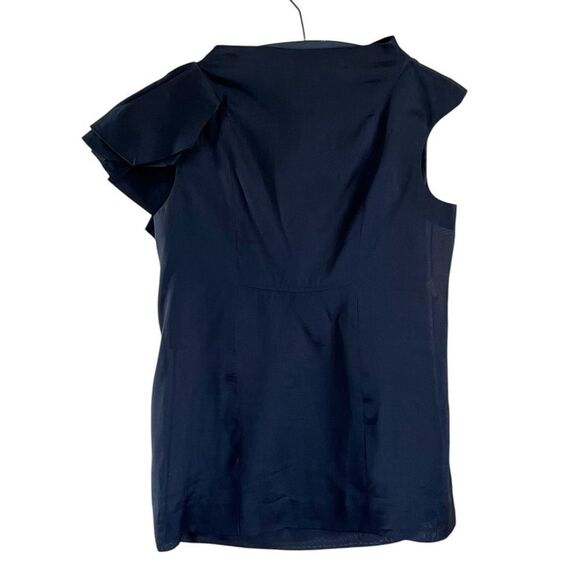 Marni Ruffle Shoulder Silk Tunic Top - Picture 2 of 7